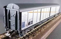 Jouef 673000 Ho Sncf Slidding Sides Wagon with bogies Habiss Evs Near Mint in Blue Box