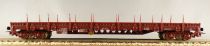 Jouef 6750 Ho Sncf Stake Wagon with Bogies Mint in Red Box