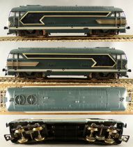 Jouef 753 Ho Sncf Alpenrose Set BB 67001 1 Sleeping & 1 Pullman Coach 8 Curved Tracks