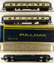 Jouef 753 Ho Sncf Alpenrose Set BB 67001 1 Sleeping & 1 Pullman Coach 8 Curved Tracks