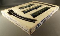 Jouef 753 Ho Sncf Alpenrose Set BB 67001 1 Sleeping & 1 Pullman Coach 8 Curved Tracks