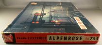 Jouef 753 Ho Sncf Alpenrose Set BB 67001 1 Sleeping & 1 Pullman Coach 8 Curved Tracks