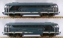 Jouef 7810 Ho Sncf Boxed Provence Cote d\'Azur Super 8 BB 67001 Train Set Loco BB 67001 Sleeping Car Stva Wagons Tracks Complete