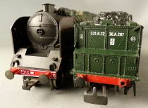 Jouef 8256 Ho Sncf Steam Loco 4-6-2 231 K 72 Pacific South Est Tender 30A287 DijonTricolours Box 