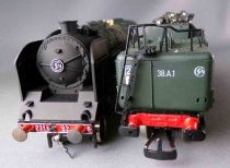 Jouef 8355 Ho Sncf Steam Loco 4-6-2 231 K 82 Pacific North Tender 38A1 Calais Mint in Red Box