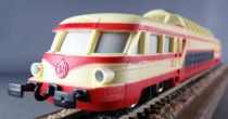 Jouef 8520 Ho Sncf Autorail Panoramique X 4203 Eclairage Neuf Boite Rouge