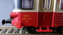 Jouef 8626 5489 Ho Sncf Diesel Railcar Ead Caravelle XBD 4037 Trailer XR 8734 Mint Tricolours Box