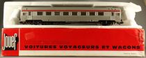 Jouef 8640B Ho Sncf Voiture Tee PBA Ile de France 1° Classe A8tu Inox Aménagée Boite Rouge