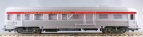 Jouef 8650 Ho Sncf Tee PBA Lugage Generator Van A2Dx Stainless Steel Livery Lightning no Box