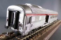 Jouef 8650 Ho Sncf Tee PBA Lugage Generator Van A2Dx Stainless Steel Livery Lightning no Box