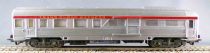 Jouef 8650 Ho Sncf Tee PBA Lugage Generator Van A2Dx Stainless Steel Livery Lightning no Box