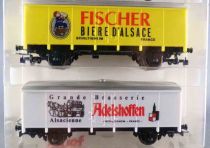 Jouef Champagnole Ho Rare Blister 4 Covered Fridge Wagons 516956 Schiltigheim Schutzenberger Fisher Adelshoffen Beer MOC