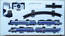 Jouef HJ 1025 Ho Sncf Atlanctic Tgv N° 405 4 Elements Set Near Mint