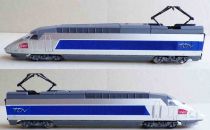 Jouef HJ 1025 Ho Sncf Atlanctic Tgv N° 405 4 Elements Set Near Mint