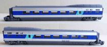 Jouef HJ 1025 Ho Sncf Atlanctic Tgv N° 405 4 Elements Set Near Mint