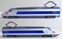 Jouef HJ 1025 Ho Sncf Atlanctic Tgv N° 405 4 Elements Set Near Mint