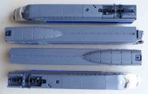 Jouef HJ 1025 Ho Sncf Atlanctic Tgv N° 405 4 Elements Set Near Mint