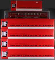 Jouef Ho Sncf Capitole Train Set 8342 Loco BoBo 9288 Red Lighting + 4 x 8670 A9 Coach + 8690 Dev Dining Car MIB