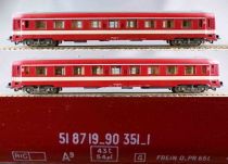 Jouef Ho Sncf Capitole Train Set 8342 Loco BoBo 9288 Red Lighting + 4 x 8670 A9 Coach + 8690 Dev Dining Car MIB