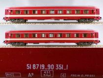 Jouef Ho Sncf Capitole Train Set 8342 Loco BoBo 9288 Red Lighting + 4 x 8670 A9 Coach + 8690 Dev Dining Car MIB