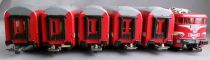 Jouef Ho Sncf Capitole Train Set 8342 Loco BoBo 9288 Red Lighting + 4 x 8670 A9 Coach + 8690 Dev Dining Car MIB