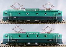 Jouef M765E Ho Sncf Coffret Trafic Express Loco Electrique CC 7107 3 Wagons 8 Rails