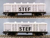 Jouef M765E Ho Sncf Coffret Trafic Express Loco Electrique CC 7107 3 Wagons 8 Rails