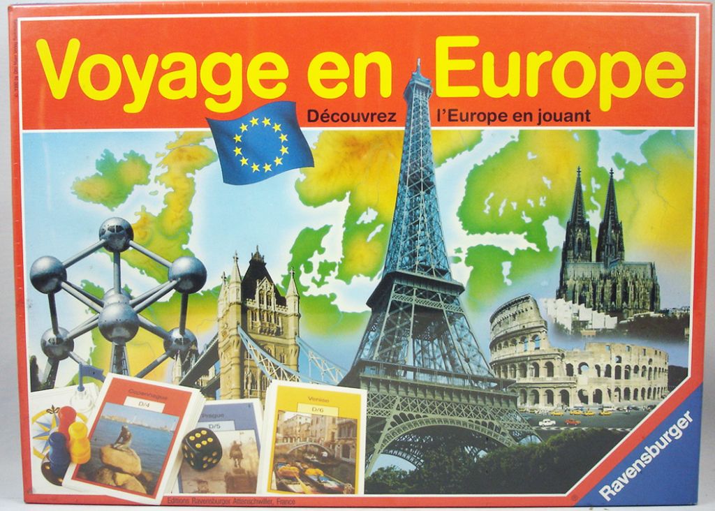 Voyage en Europe (1980) - Jeu de société - Tric Trac