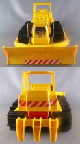 Joustra Ceji Revell Digger Dan\'s 6x6 Truck and Low Bed Trailer with Bulldozer Electric & Manual Boxed