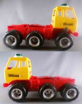 Joustra Ceji Revell Digger Dan\'s Camion 6x6 et Remorque Surbaissée avec Bulldozer Electriques & Manuels TP en Boite