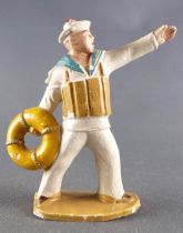 JSF Plastic - French  Army - Sailors - With Yellow Buoy