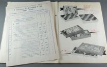 Jura Castor 1963-64 2 x Toys Catalog + Tariff Game Cubes