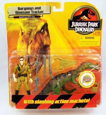 Jurassic Park (Dinosaurs) - Hasbro - Baryonyx and Dinosaur Tracker ...