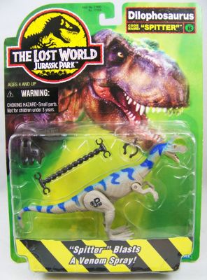 Jurassic Park 2: The Lost World - Kenner - Dilophosaurus (mint on card)