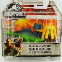 Jurassic World - Mattel - Claire & Stegosaurus