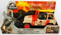 Jurassic World - Mattel - Jeep Wrangler avec filet de sauvetage