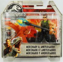 Jurassic World - Mattel - Mercenary & Ankylosaurus