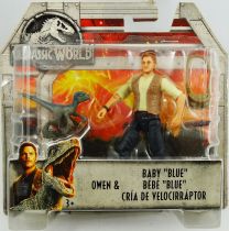 Jurassic World - Mattel - Owen & Baby \ Blue\ 