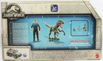 Jurassic World - Mattel - Velociraptor \ Blue\  & Owen