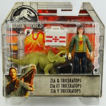 Jurassic World - Mattel - Zia & Triceratops