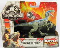 Jurassic World Legacy Collection - Mattel - Battle Damage Velociraptor \ Blue\ 