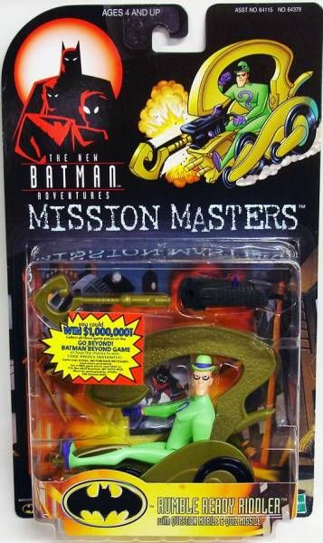 Kenner - Batman The Animated Series - Rumble Ready Riddler