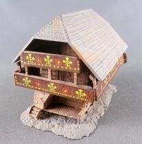 Kibri 37060 N Scale Alpine Coal Storage Building Built