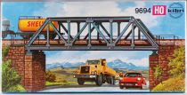 Kibri 9694 Ho Metal Arched Railway Bridge Single or Double Track Length 275 mm Mint in Box