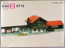 Kibri B-6712 Z Scale Mini-Club Station Chateau d\'Oex Mint in Box