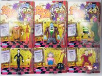 La Famille Addams (Série Animée) - Set de 6 Figurine Playmates : Gomez, Morticia, Lurch, Pugsley, Uncle Fester, Granny