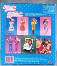 La Famille Doucoeur - Habillages Maman et Bébé Fille - Papillon - Mattel 1986 (ref. 3195)