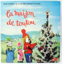 La Maison de Toutou - Disque 45Tours - Bande originale de l\'émission TV - Disc\'AZ 1967