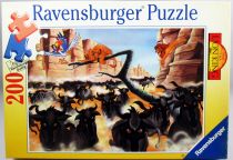 Le Roi Lion - Puzzle 200 pièces - \ Le Roi Lion se sauve\  - Ravensburger 1994 (ref. 12-106-9)