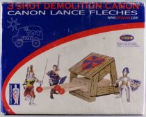 Le Toy Van Papo TV351 - Middle-Age - 3 Shots Demolition Canon Mint in Box